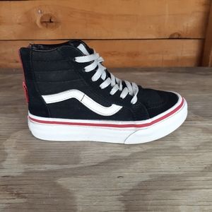 Vans Off The Wall Sk8hi Kids Sz 11Y Zipper sz 11Y